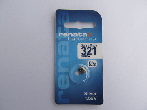 Renata 321 SR 616 SW Uhrenbatterie
