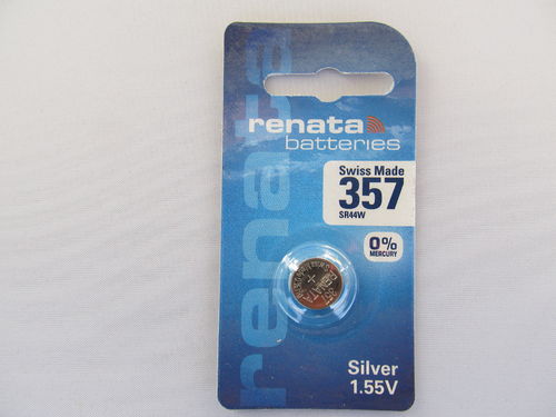 Renata 357 SR44W Uhrenbatterie